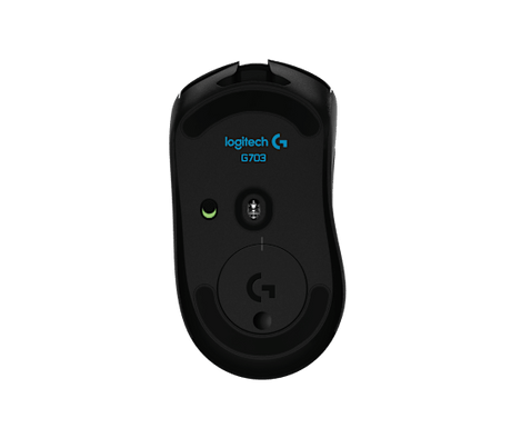 Ratón Gaming Inalámbrico Logitech G703 LIGHTSPEED – Sensor HERO 25K (910-005638)