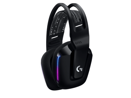 Auriculares Gaming Inalámbricos RGB 7.1 Logitech G733 LIGHTSPEED Negros 981-000863