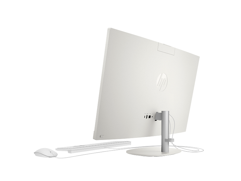 HP All‑in‑One 24 – AMD Ryzen 5 – 16GB LPDDR5 – 512GB SSD – Windows 11 Home – Silver