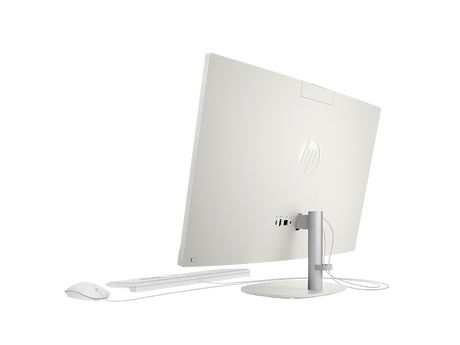 HP All‑in‑One 24 – AMD Ryzen 5 – 16GB LPDDR5 – 512GB SSD – Windows 11 Home – Silver