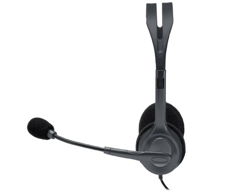 Auriculares On-Ear Cableados Logitech Stereo H111