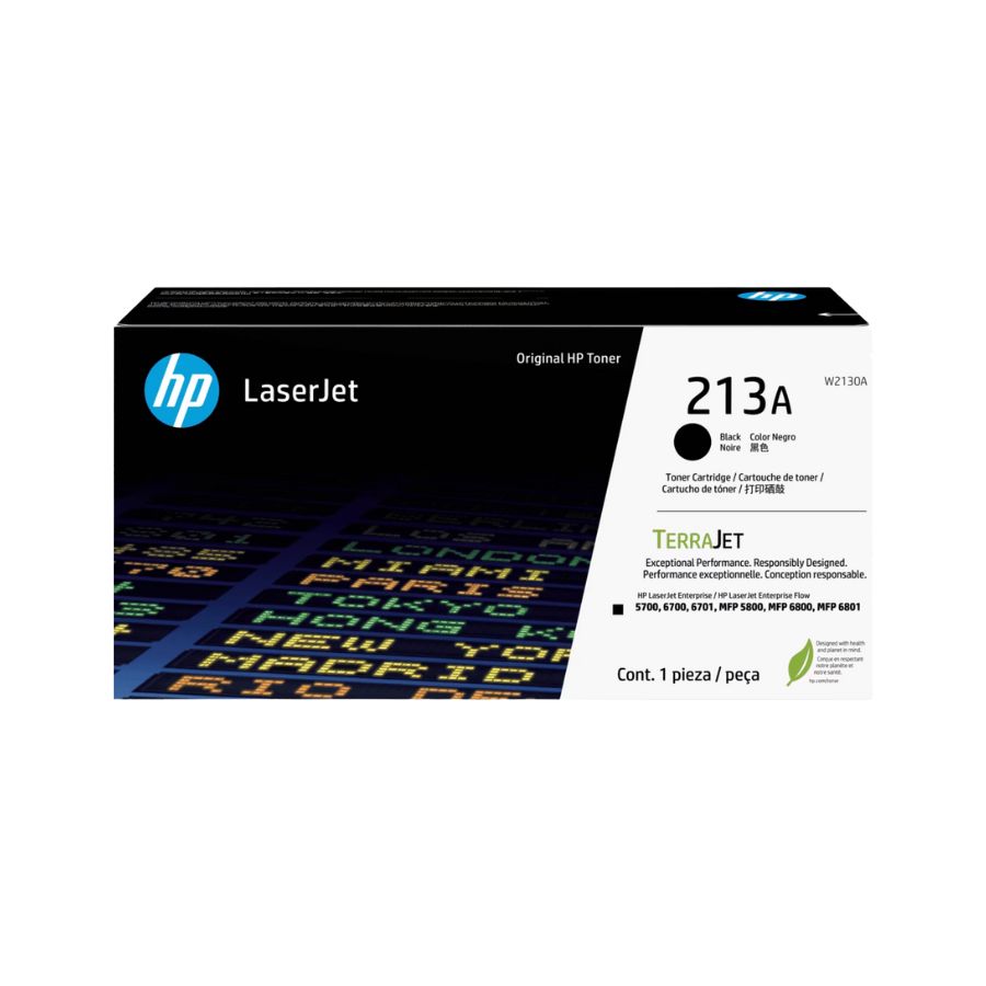 Cartucho de Tóner Negro – HP 213A LaserJet – Original – W2130A