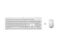 HP 230 Wireless Keyboard and Mouse Combo – Blanco