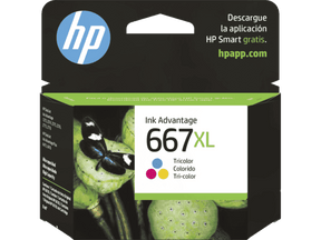 Cartucho de Tinta Tricolor – HP 667XL Advantage – Original – 3YM80AL