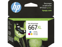 Cartucho de Tinta Tricolor – HP 667XL Advantage – Original – 3YM80AL