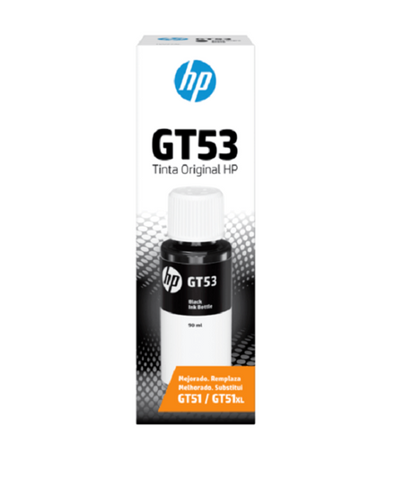 Botella de Tinta Negra HP GT53 Black – 90 ml – 1VV22AL