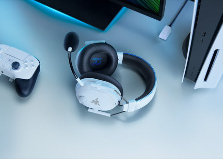 Audífonos Gamer Inalámbricos Razer BlackShark V3 Pro – PlayStation – ANC + THX Spatial Audio – Blancos