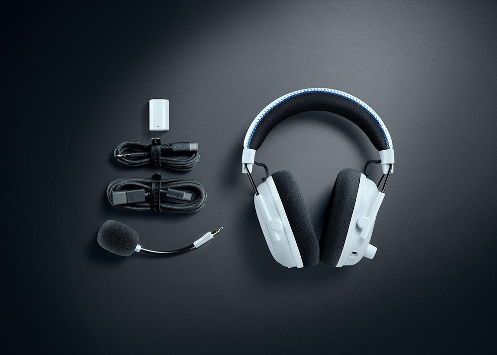 Audífonos Gamer Inalámbricos Razer BlackShark V3 Pro – PlayStation – ANC + THX Spatial Audio – Blancos