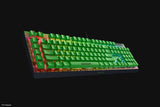 Teclado mecánico gaming Razer BlackWidow V4 X Minecraft Edition