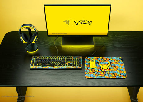 Teclado Gamer Razer BlackWidow V4 X – USB Cableado – Edición Pokémon – RZ03‑04704200‑R3M1