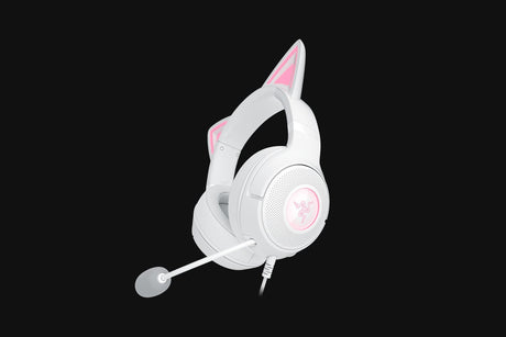 Audífonos para juegos Razer Kraken Kitty V2 Blancos