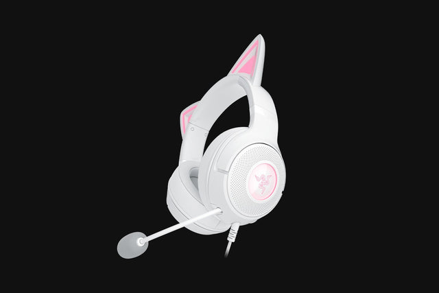 Audífonos para juegos Razer Kraken Kitty V2 Blancos