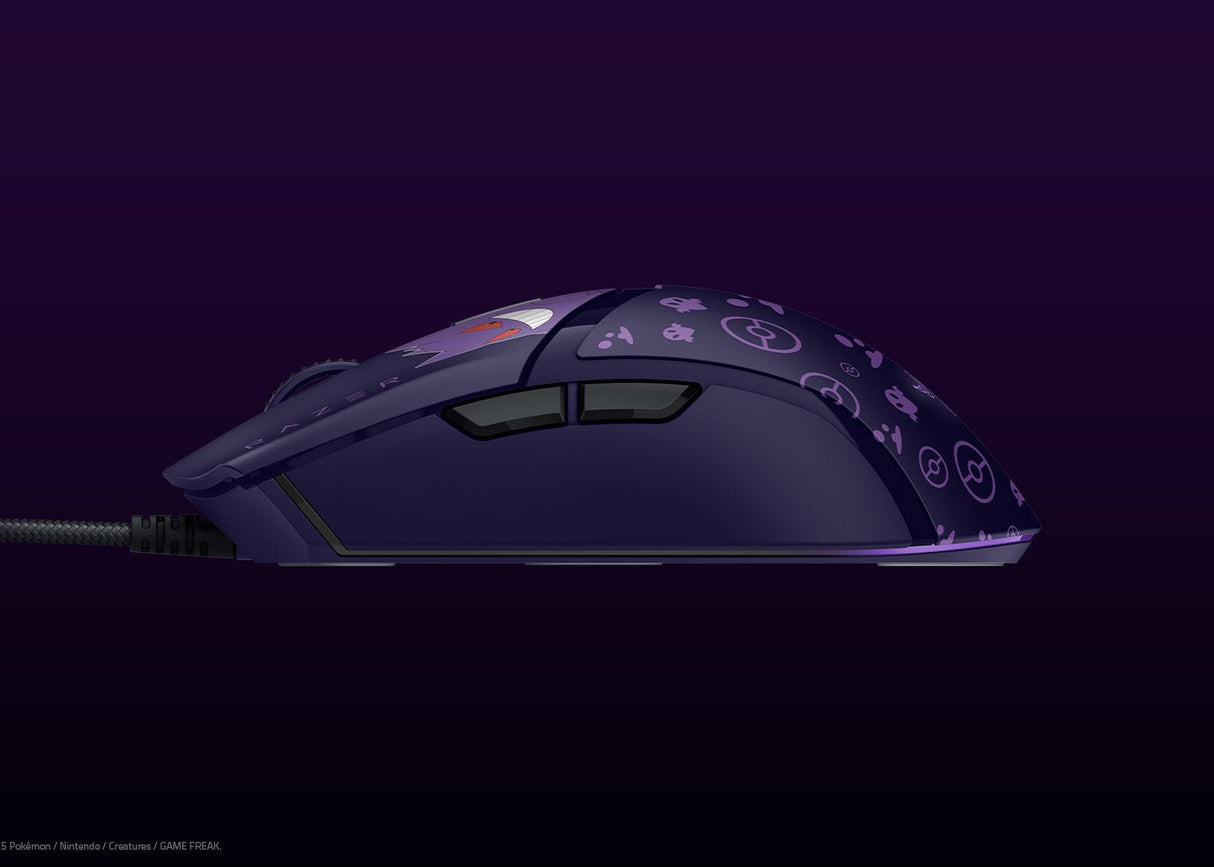 Mouse gaming – Razer Cobra Gengar Edition – Chroma RGB – 8500 DPI – Diseño exclusivo Pokémon