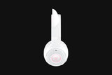 Audífonos Razer Kraken BT Kitty V2 Blancos con micrófonos y orejas de gato
