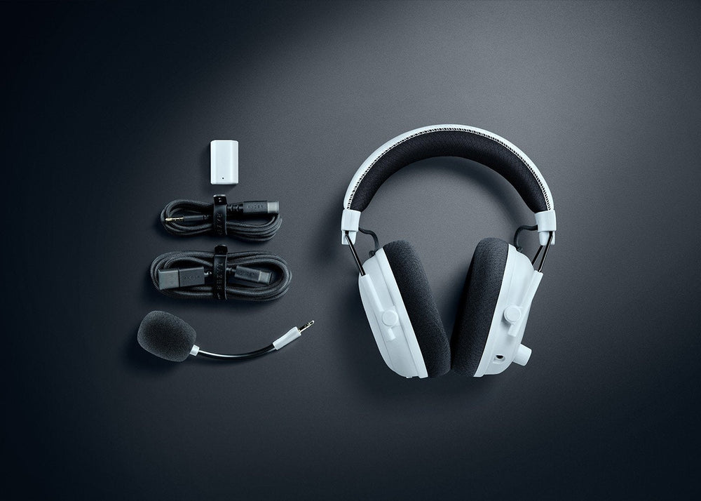 Audífonos Gamer Inalámbricos – Razer BlackShark V3 Pro – Esports – ANC + THX Spatial Audio – Blancos