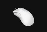 Ratón Ergonómico Óptico Diestro Cableado Razer DeathAdder Essential Blanco