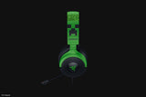 Audífonos cableados Razer Kraken V4 X Minecraft Edition