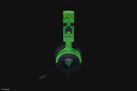 Audífonos cableados Razer Kraken V4 X Minecraft Edition