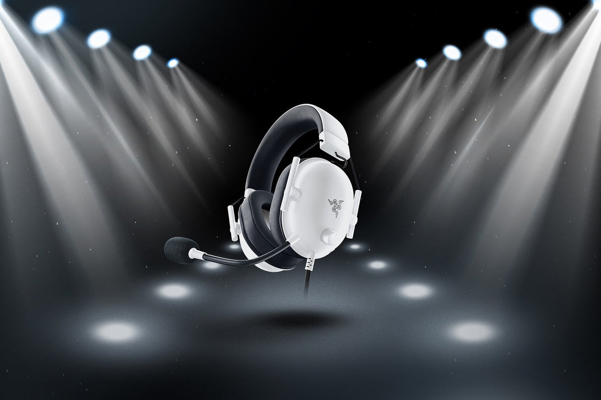 Audífonos para juegos esports Razer BlackShark V2 X for PlayStation Blancos