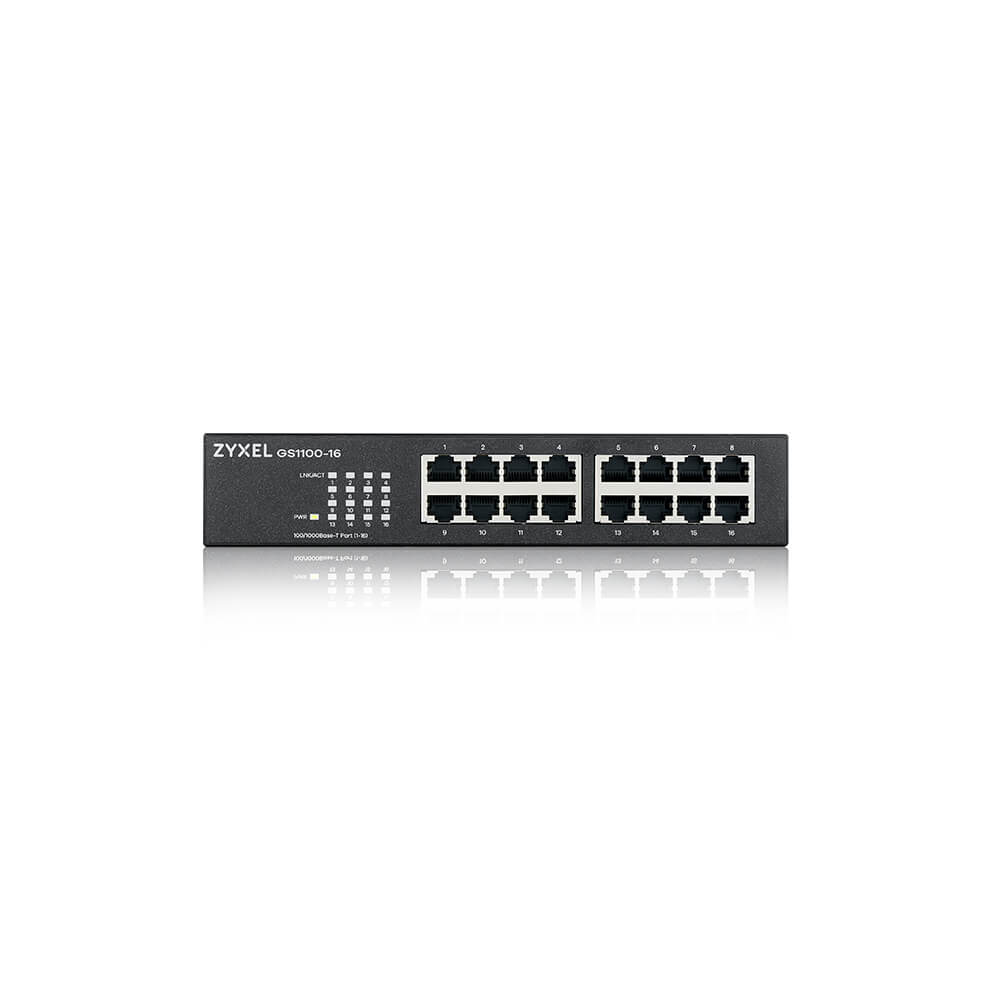 Switch Gigabit 16 Puertos ZyXEL GS-1100-16