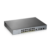 Switch Gigabit PoE+ Inteligente 16 Puertos + 2 SFP ZyXEL GS1350-18HP