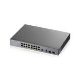 Switch Gigabit PoE+ Inteligente 16 Puertos + 2 SFP ZyXEL GS1350-18HP