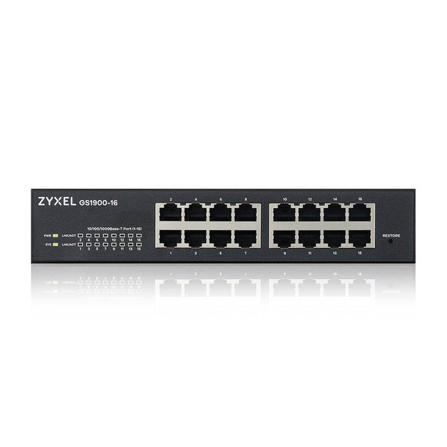 Switch Gigabit No Gestionado de 16 Puertos ZyXEL GS1900-16