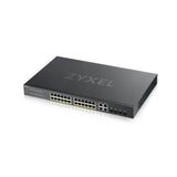 Switch Inteligente ZyXEL GS1920-24HPv2 – 24 Puertos Gigabit PoE+ + 4 SFP Combinados – 375W – Montaje en Rack