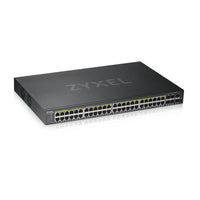 Switch Inteligente Gigabit PoE+ 48 Puertos 4 SFP Combinados 2 SFP ZyXEL GS1920-48HPv2
