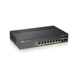 Switch Inteligente Gigabit PoE+ 8 Puertos 2 SFP Combinados ZyXEL GS1920-8HPv2