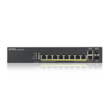 Switch Inteligente Gigabit PoE+ 8 Puertos 2 SFP Combinados ZyXEL GS1920-8HPv2