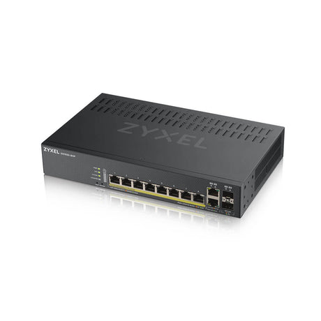 Switch Inteligente Gigabit PoE+ 8 Puertos + 2 SFP Combinados ZyXEL GS1920-8HPv2 – NebulaFLEX