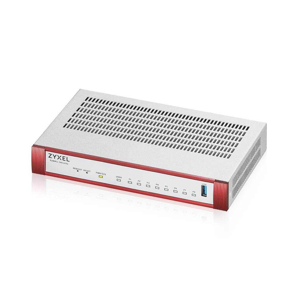 Firewall ZyXEL USG FLEX 100H – UTM Bundle / 1GbE / VPN / Seguridad multicapa / Nebula Cloud