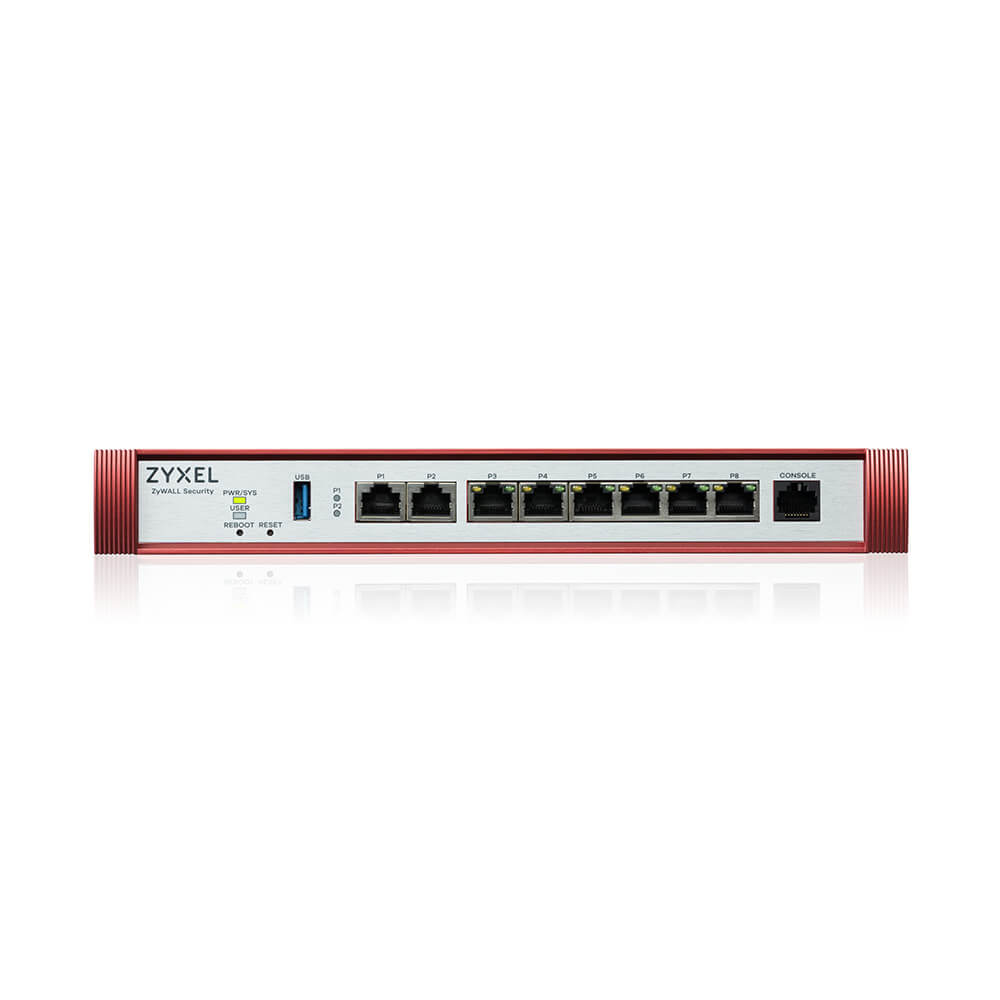 Firewall ZyXEL USG FLEX 200H – UTM Bundle / 2.5GbE / VPN / Seguridad multicapa / Nebula Cloud