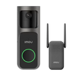 Timbre Inteligente IMOU Doorbell 2S Kit – 2K QHD – Batería 5000 mAh – Gran Angular 166° – Visión Nocturna – Resistente a Intemperie