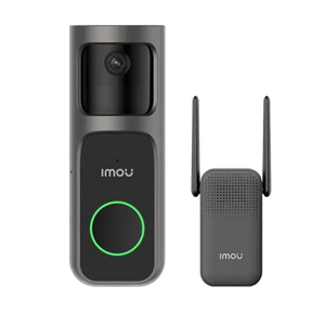 Timbre Inteligente IMOU Doorbell 2S Kit – 2K QHD – Batería 5000 mAh – Gran Angular 166° – Visión Nocturna – Resistente a Intemperie