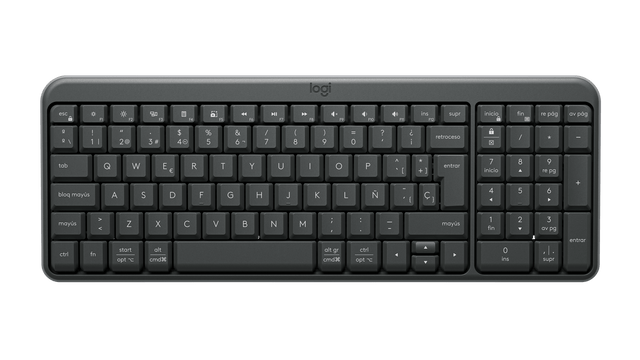 Teclado Inalámbrico Logitech K250 Bluetooth Graphite 920-013445