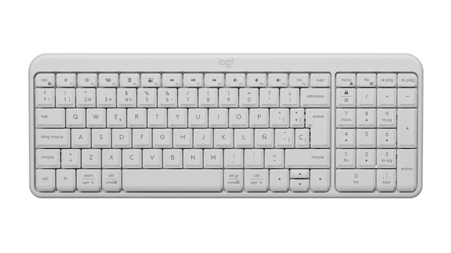 Teclado Inalámbrico Bluetooth Blanco K250 – Modelo 920-013447 – Logitech