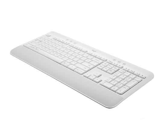 Teclado Inalámbrico Bluetooth Español Logitech Signature K650 Blanco Hueso