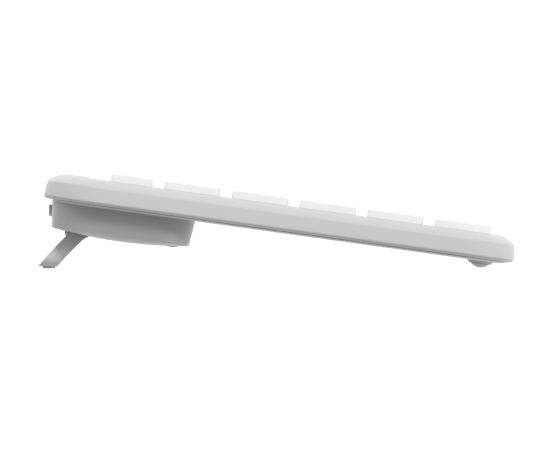 Teclado Inalámbrico Delgado Español Logitech Signature Slim K950 Blanco Hueso
