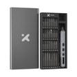 Kit de herramientas 68 en 1 Destornilladores de precisión – Estuche portátil – Negro Xtech XTA‑821 