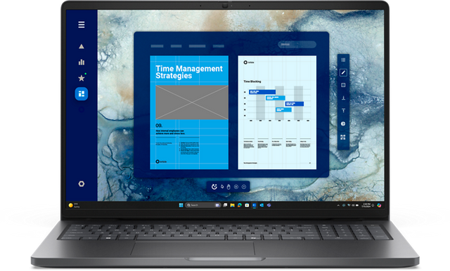 Laptop Dell Pro 16" – Intel Core Ultra 5 / 16 GB DDR5 / 512 GB SSD / Windows 11 Pro DVRC5
