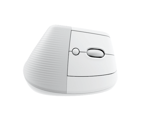 Ratón Vertical Ergonómico Inalámbrico Logitech Lift – Blanco Hueso (910-006469)