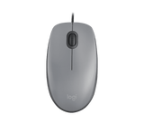Mouse Silencioso Logitech M110 Plateado