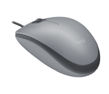 Mouse Alámbrico Silencioso Logitech M110 – Plateado (910-006757)