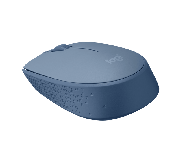 Ratón Inalámbrico Ambidextro Logitech M170 Azul/Gris