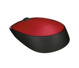 Ratón Inalámbrico Ambidextro Logitech M170 – Rojo 910-004941