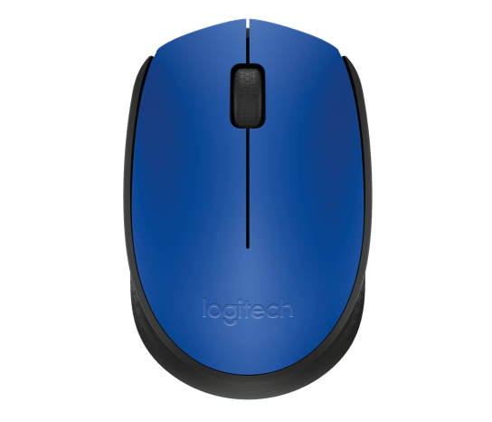 Ratón Inalámbrico Ambidextro Logitech M170 Azul – 910-004800