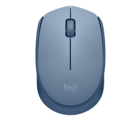 Ratón Inalámbrico Ambidextro Logitech Gizmo M170 Azul/Gris – 910-006863