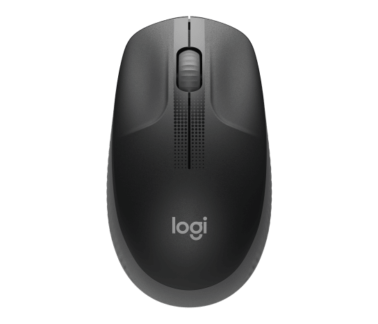 Mouse Óptico Inalámbrico Logitech M190 – 3 Botones Carbón (910-005902)